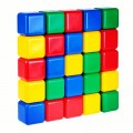 Набор цветных кубиков, 25 штук, 12 × 12 см Крошка Я
